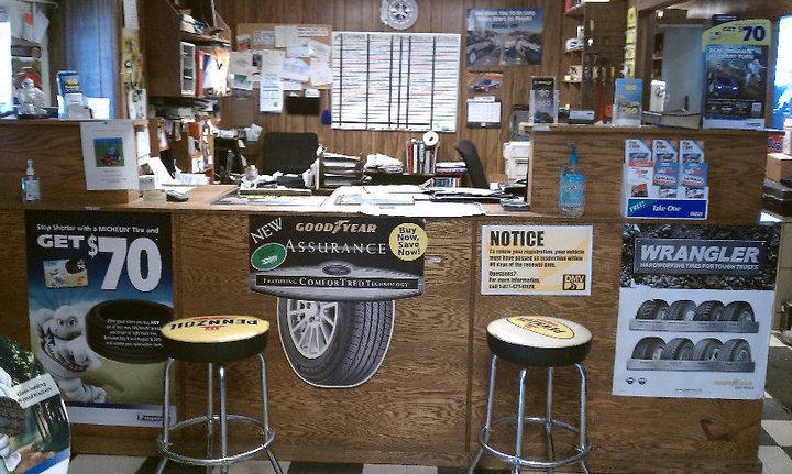 Our Front Desk | Clayton Tire and Muffler Center, Inc